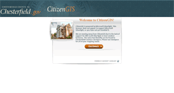 Desktop Screenshot of citizengis.chesterfield.gov