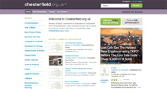 Desktop Screenshot of chesterfield.org.uk