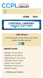 Mobile Screenshot of library.chesterfield.gov